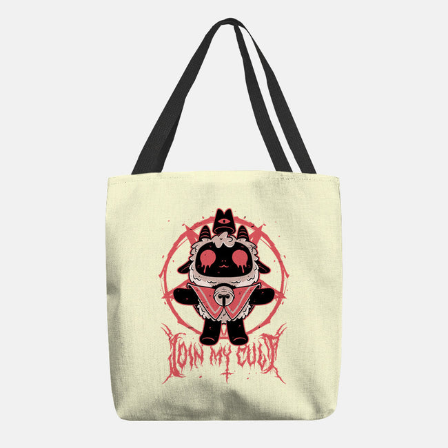 Demon Lamb Lord-None-Basic Tote-Bag-Studio Mootant