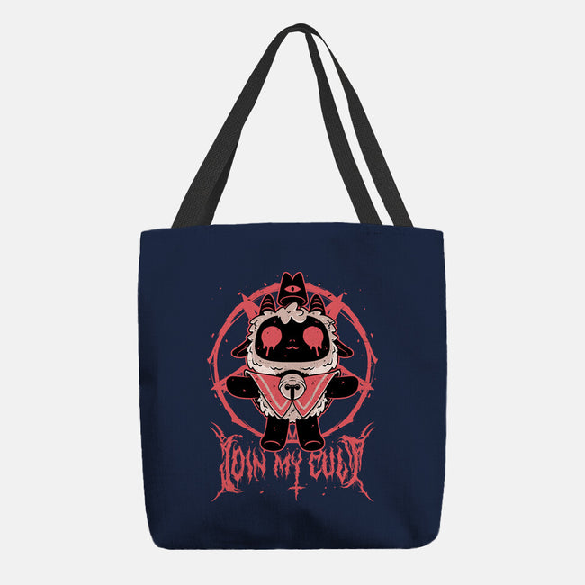 Demon Lamb Lord-None-Basic Tote-Bag-Studio Mootant