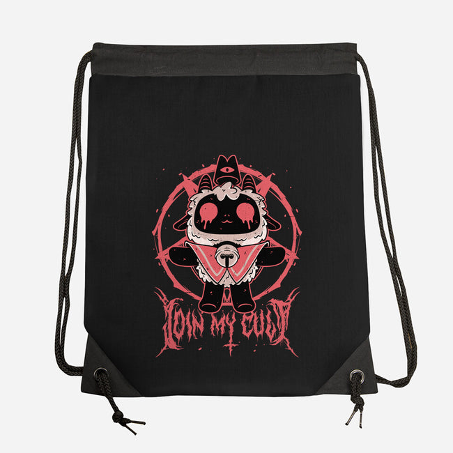 Demon Lamb Lord-None-Drawstring-Bag-Studio Mootant
