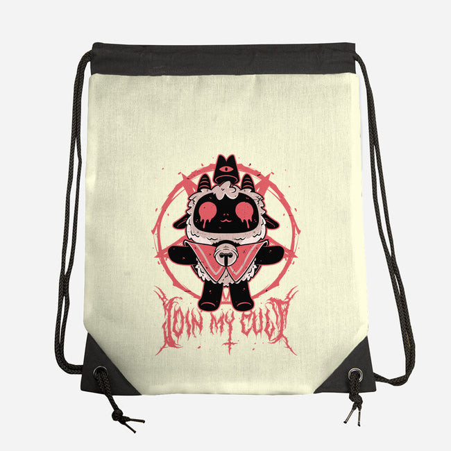 Demon Lamb Lord-None-Drawstring-Bag-Studio Mootant