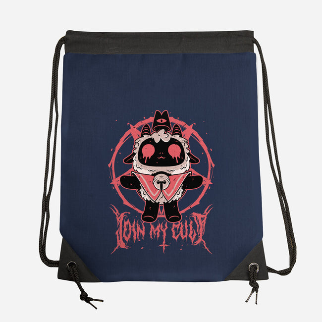 Demon Lamb Lord-None-Drawstring-Bag-Studio Mootant
