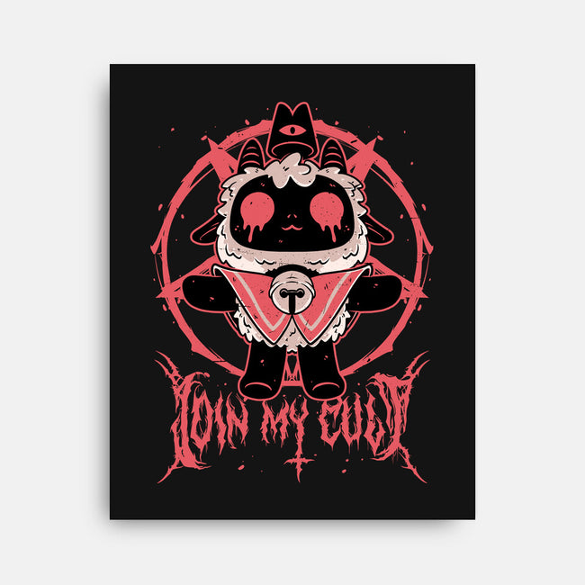 Demon Lamb Lord-None-Stretched-Canvas-Studio Mootant