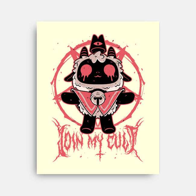 Demon Lamb Lord-None-Stretched-Canvas-Studio Mootant