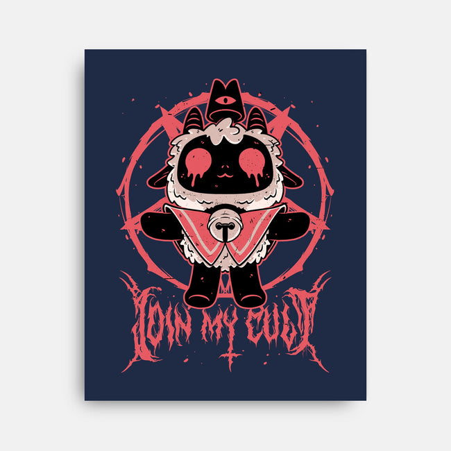 Demon Lamb Lord-None-Stretched-Canvas-Studio Mootant
