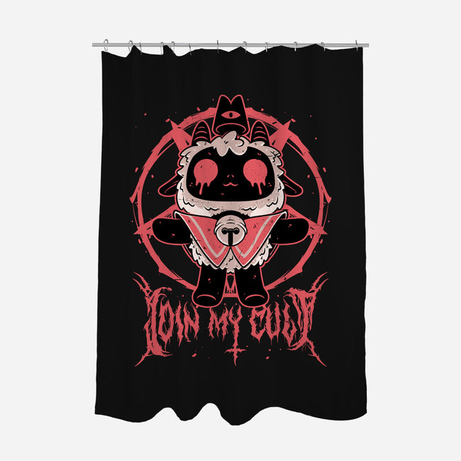 Demon Lamb Lord-None-Polyester-Shower Curtain-Studio Mootant