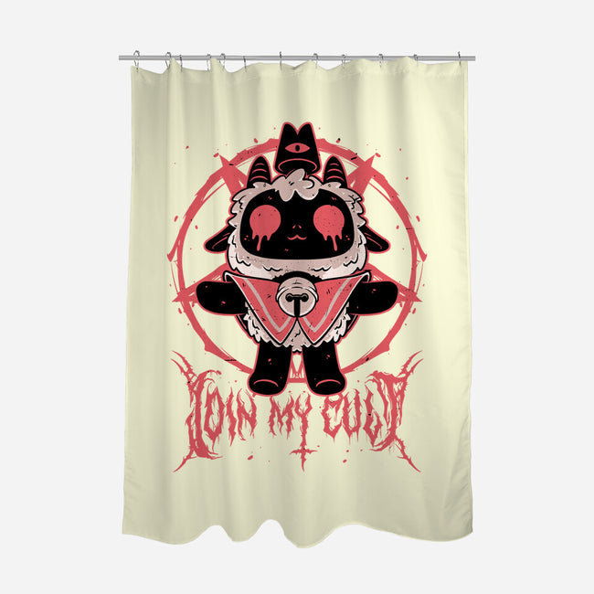 Demon Lamb Lord-None-Polyester-Shower Curtain-Studio Mootant