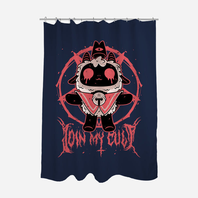 Demon Lamb Lord-None-Polyester-Shower Curtain-Studio Mootant