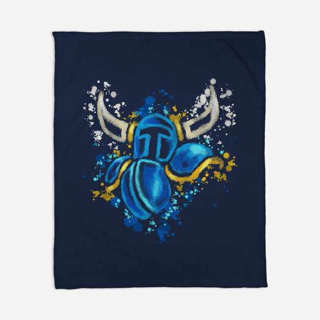 Knight Armor-None-Fleece-Blanket-nickzzarto
