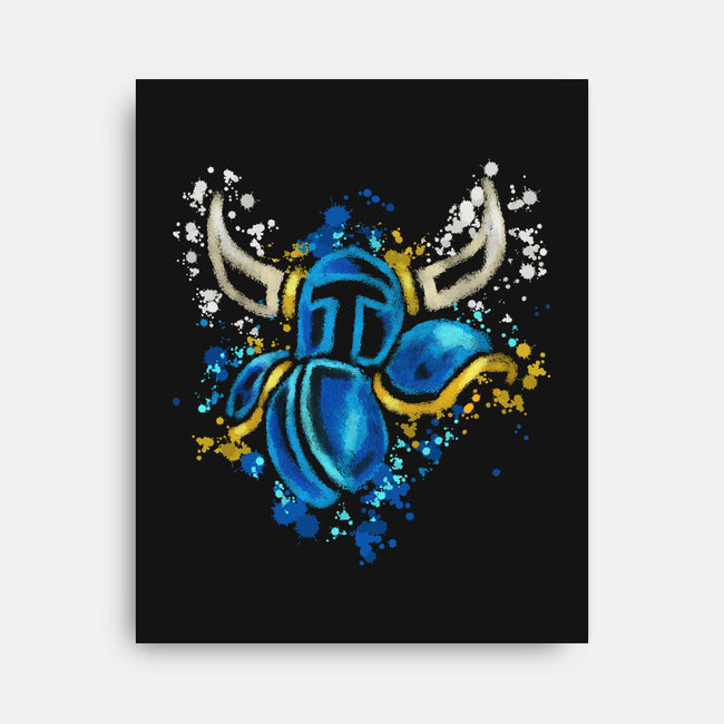 Knight Armor-None-Stretched-Canvas-nickzzarto
