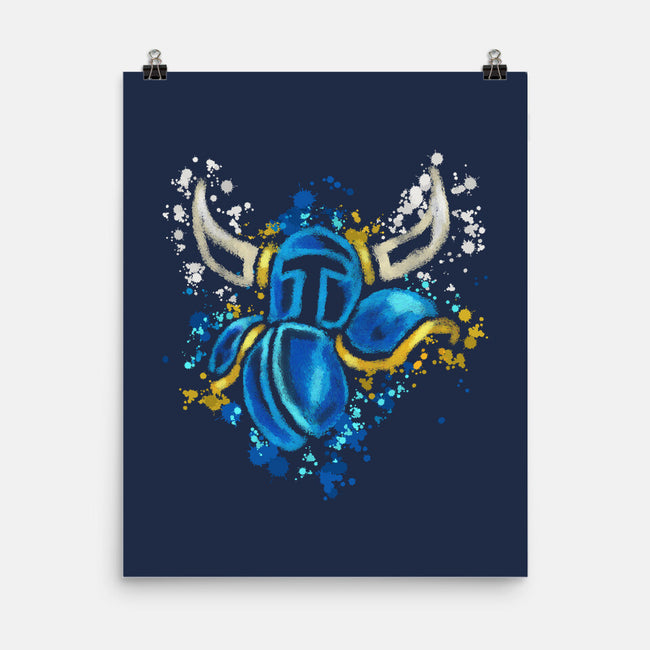 Knight Armor-None-Matte-Poster-nickzzarto