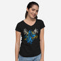 Knight Armor-Womens-V-Neck-Tee-nickzzarto