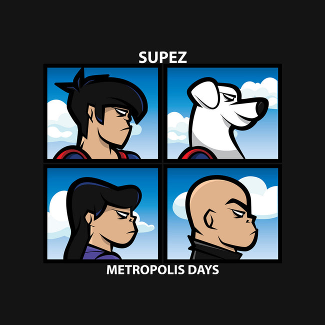 Metropolis Days-None-Fleece-Blanket-jrberger
