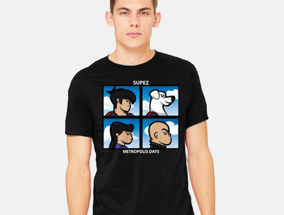 教育番組　ROCK Tee Mサイズ Metropolis Days-Mens-Heavyweight-Tee-jrberger by TeeFury