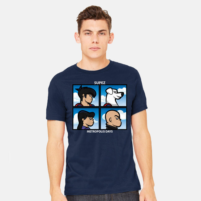 Metropolis Days-Mens-Heavyweight-Tee-jrberger