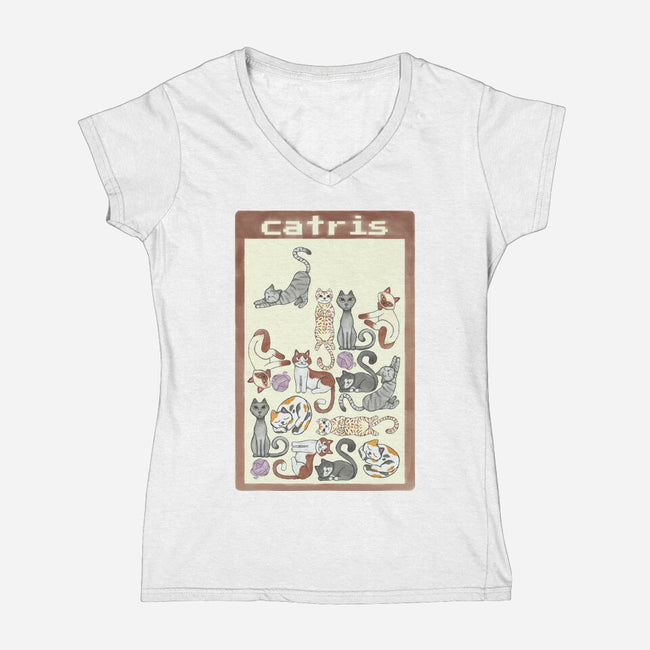 Catris-Womens-V-Neck-Tee-estudiofitas