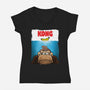 Kongs-Womens-V-Neck-Tee-Barbadifuoco