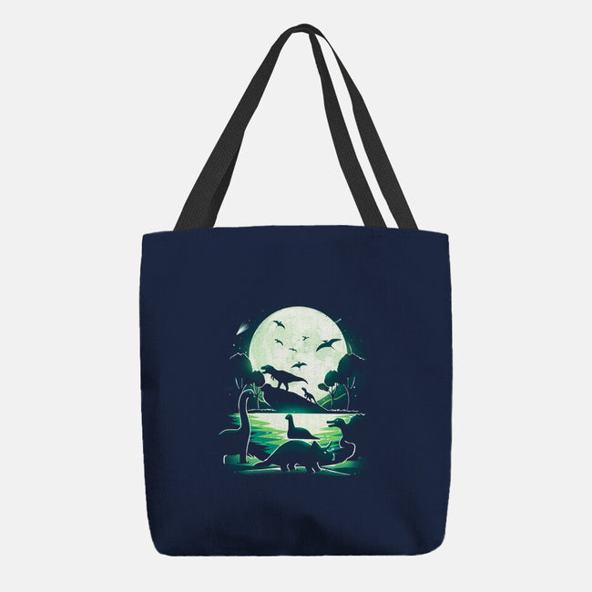 Jurassic Dinosaurs-None-Basic Tote-Bag-Vallina84