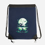 Jurassic Dinosaurs-None-Drawstring-Bag-Vallina84