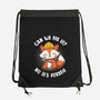 Can We Fix It Fox-None-Drawstring-Bag-rocketman_art