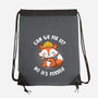 Can We Fix It Fox-None-Drawstring-Bag-rocketman_art