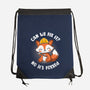 Can We Fix It Fox-None-Drawstring-Bag-rocketman_art