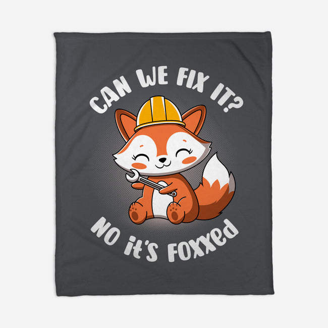 Can We Fix It Fox-None-Fleece-Blanket-rocketman_art