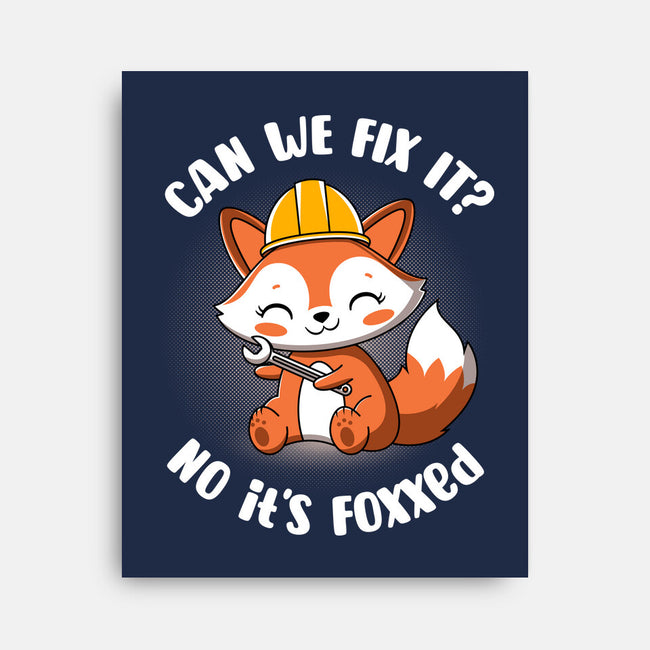 Can We Fix It Fox-None-Stretched-Canvas-rocketman_art