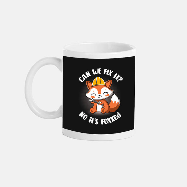 Can We Fix It Fox-None-Mug-Drinkware-rocketman_art