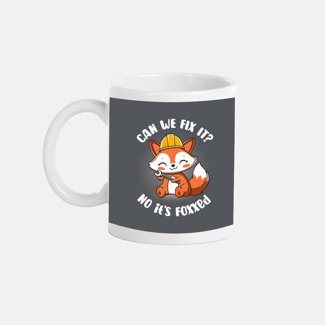 Can We Fix It Fox-None-Mug-Drinkware-rocketman_art