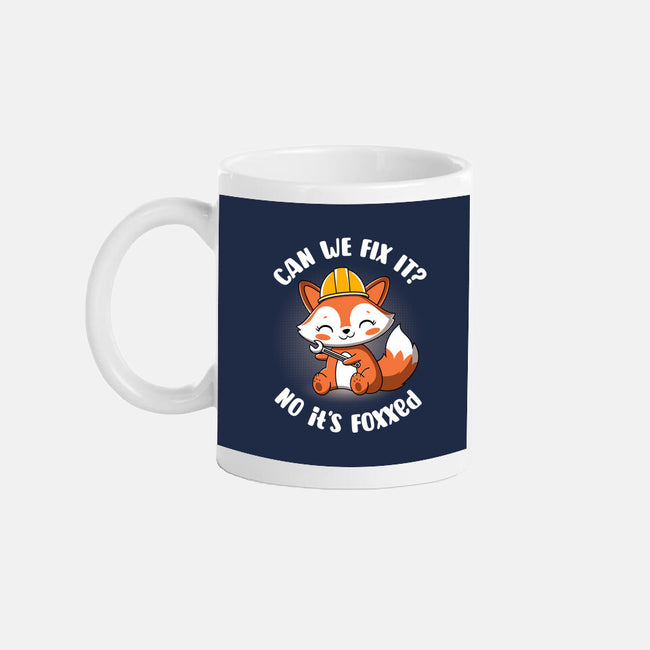 Can We Fix It Fox-None-Mug-Drinkware-rocketman_art
