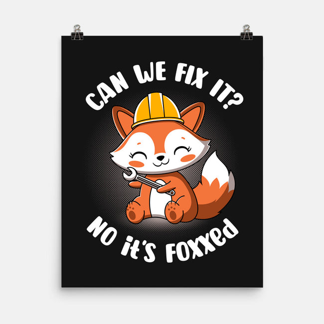 Can We Fix It Fox-None-Matte-Poster-rocketman_art