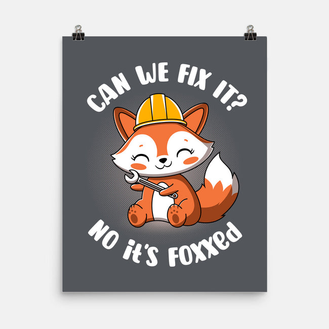 Can We Fix It Fox-None-Matte-Poster-rocketman_art