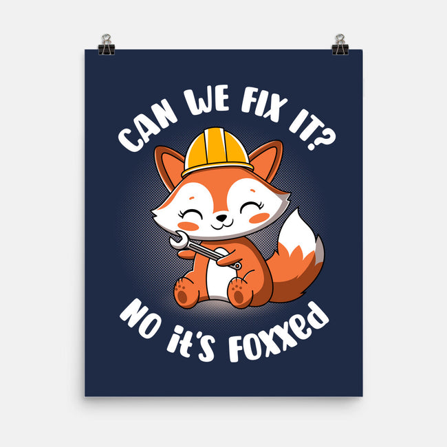 Can We Fix It Fox-None-Matte-Poster-rocketman_art