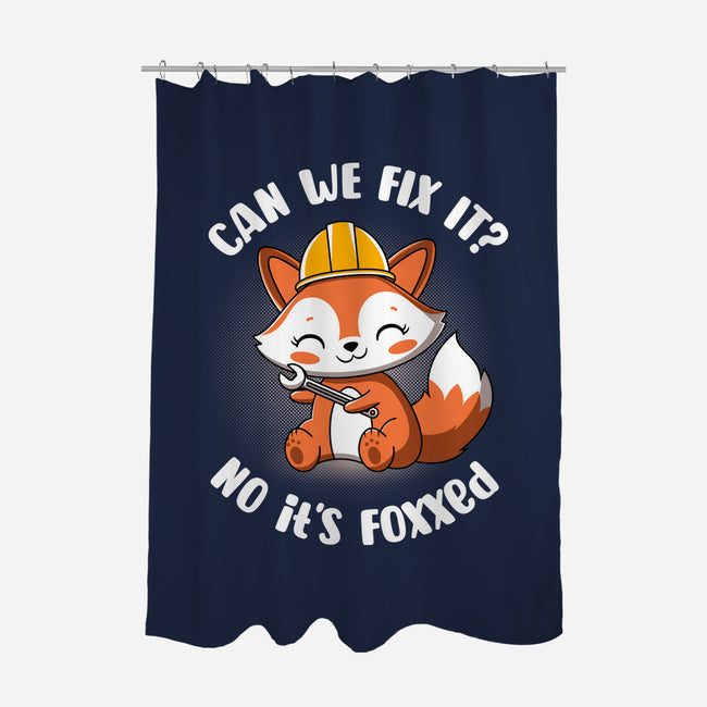 Can We Fix It Fox-None-Polyester-Shower Curtain-rocketman_art