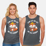 Can We Fix It Fox-Unisex-Basic-Tank-rocketman_art