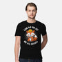 Can We Fix It Fox-Mens-Premium-Tee-rocketman_art