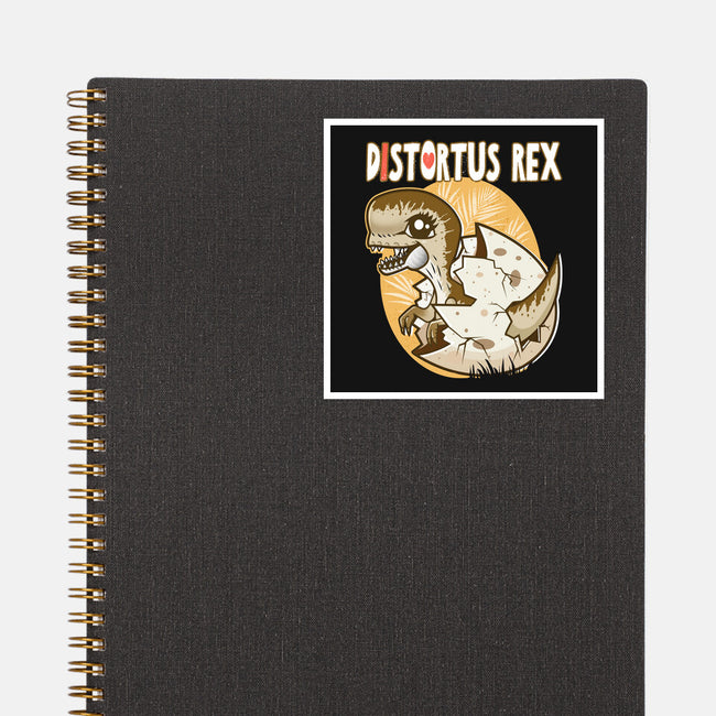 I Heart Distortus Rex-None-Glossy-Sticker-palmstreet