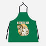 I Heart Distortus Rex-Unisex-Kitchen-Apron-palmstreet