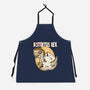 I Heart Distortus Rex-Unisex-Kitchen-Apron-palmstreet