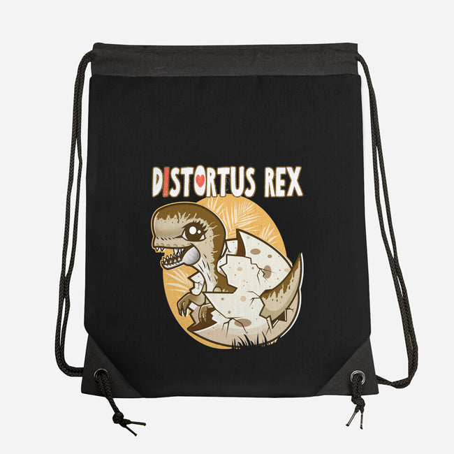 I Heart Distortus Rex-None-Drawstring-Bag-palmstreet