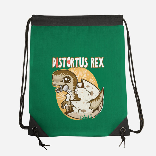 I Heart Distortus Rex-None-Drawstring-Bag-palmstreet