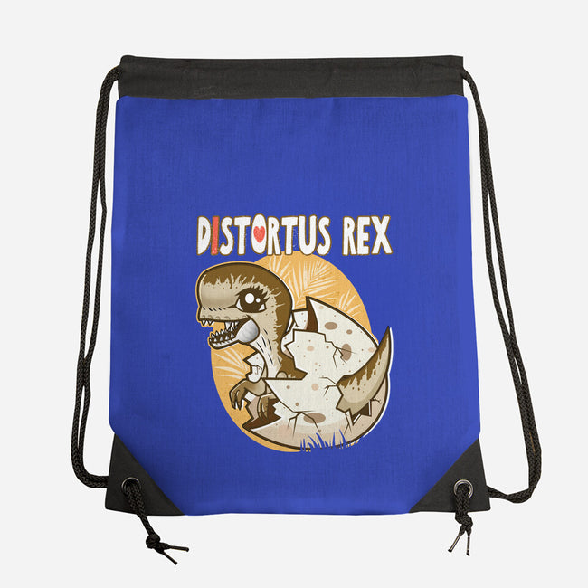I Heart Distortus Rex-None-Drawstring-Bag-palmstreet