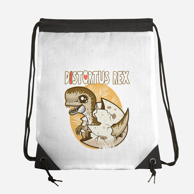 I Heart Distortus Rex-None-Drawstring-Bag-palmstreet