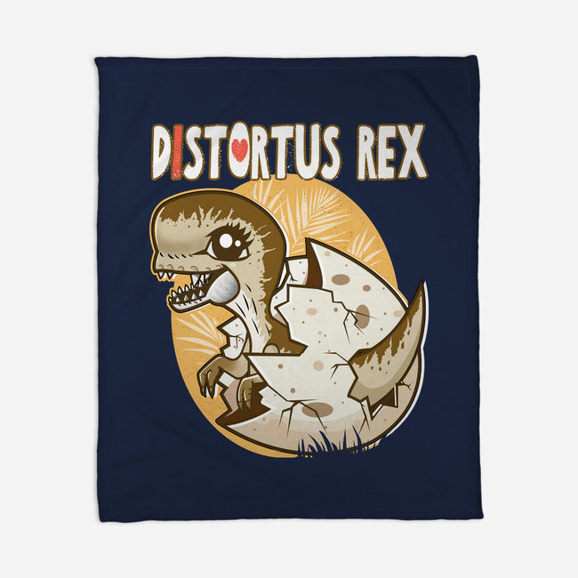 I Heart Distortus Rex-None-Fleece-Blanket-palmstreet