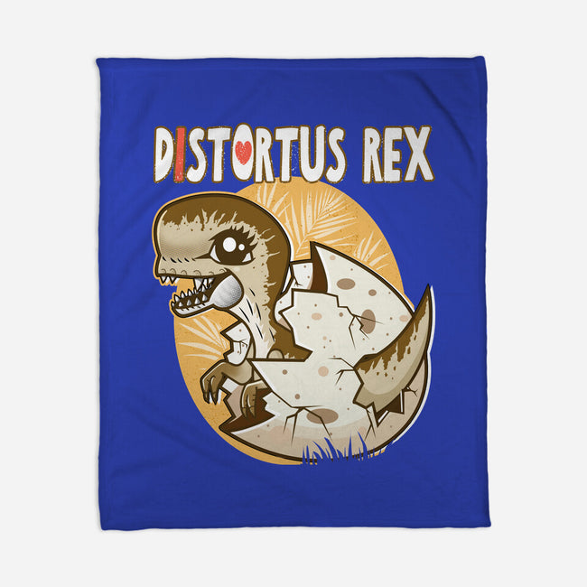 I Heart Distortus Rex-None-Fleece-Blanket-palmstreet
