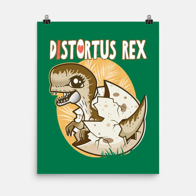 I Heart Distortus Rex-None-Matte-Poster-palmstreet
