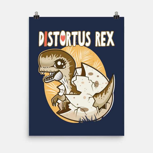 I Heart Distortus Rex-None-Matte-Poster-palmstreet