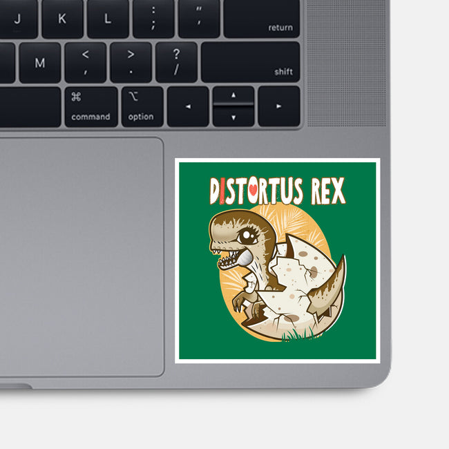 I Heart Distortus Rex-None-Glossy-Sticker-palmstreet