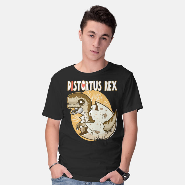 I Heart Distortus Rex-Mens-Basic-Tee-palmstreet