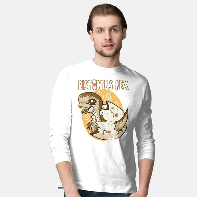 I Heart Distortus Rex-Mens-Long Sleeved-Tee-palmstreet